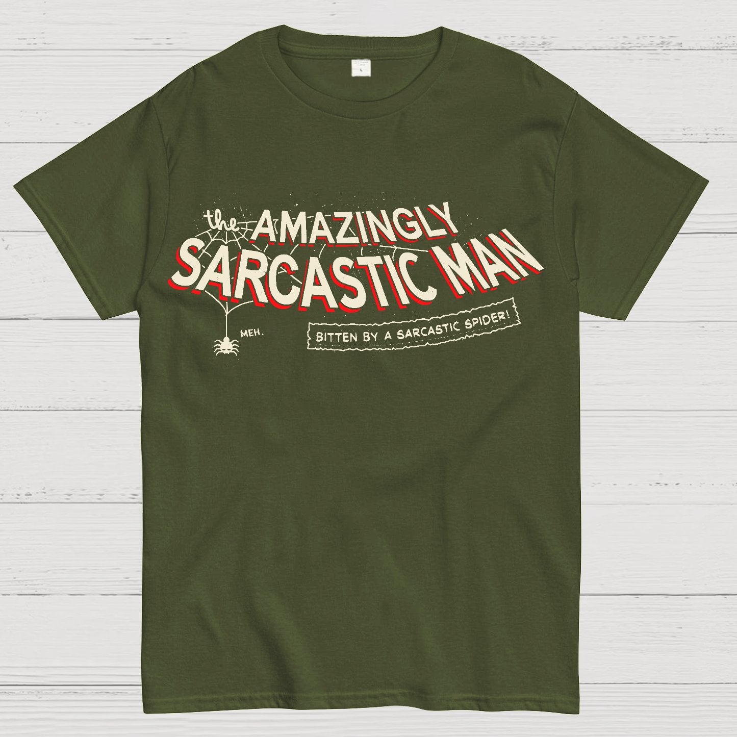 Amazingly Sarcastic Man Geek T-Shirt