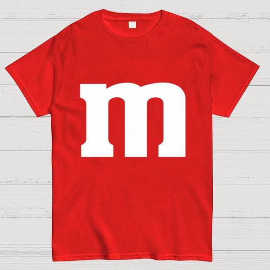 Fun letter M Geek T-Shirt