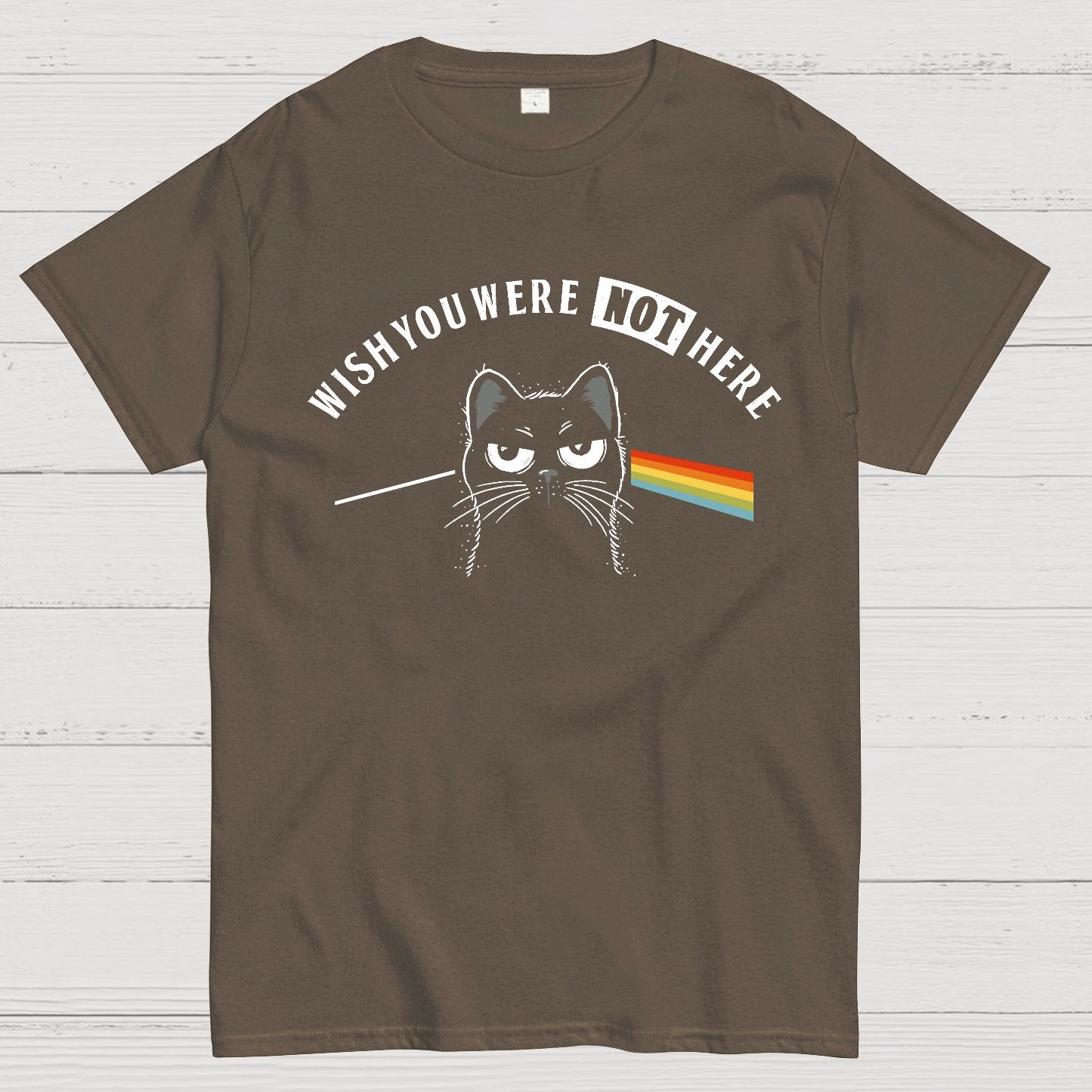 Wish You Were NOT Here Geek T-Shirt