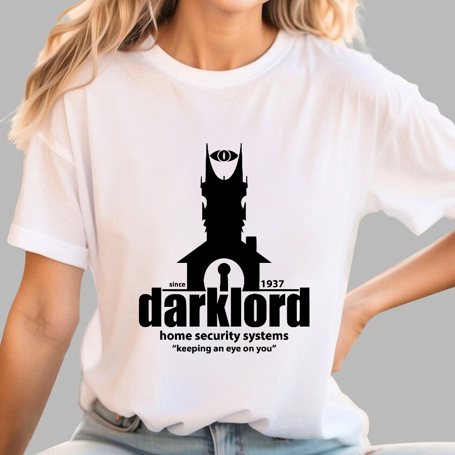 Dark Lord Home Security Systems Geek T-Shirt
