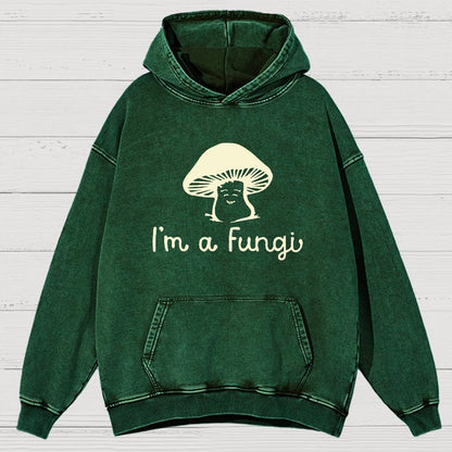 Funny Mushrooms Humor Vintage Distressed Hoodie