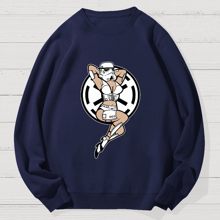 Planet Machine Beauty Geek Cotton Sweatshirt