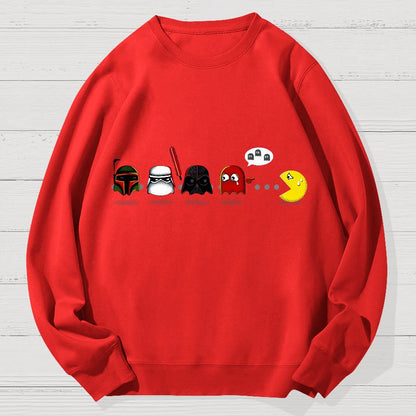 Space Wars Geek Cotton Sweatshirt