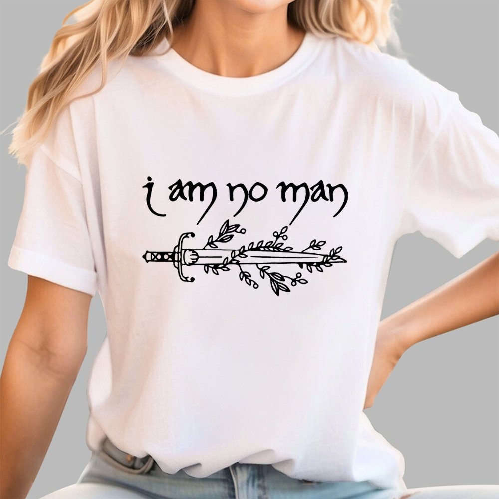 I Am No Man Geek T-Shirt