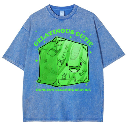 Gelatinous Cute Dungeon Vintage Distressed T-shirt