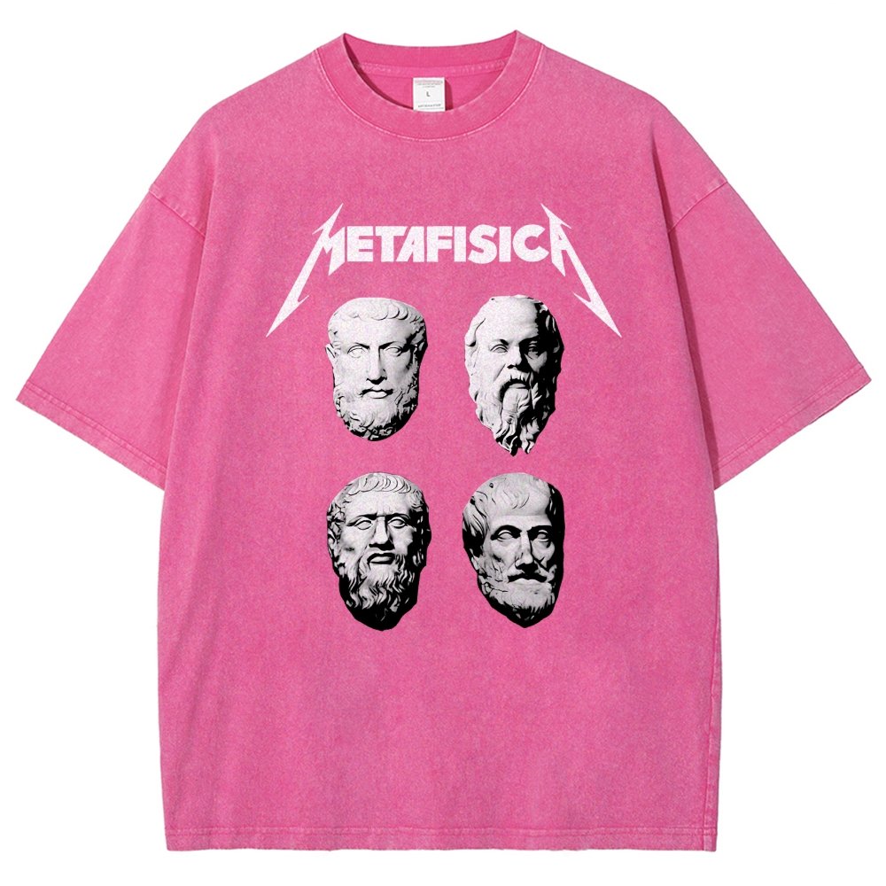 Metafisica Vintage Distressed T-shirt