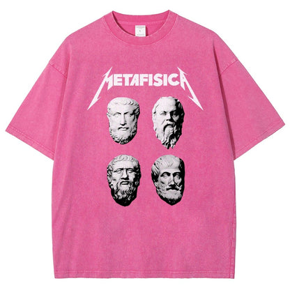 Metafisica Vintage Distressed T-shirt