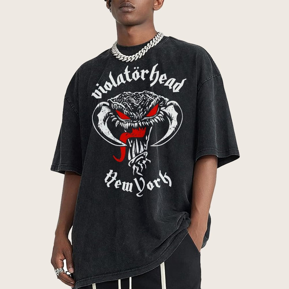 Violation Vintage Distressed T-shirt