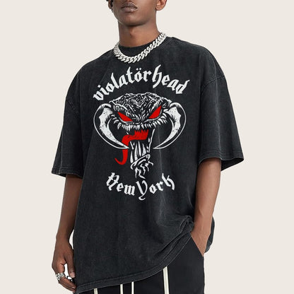 Violation Vintage Distressed T-shirt