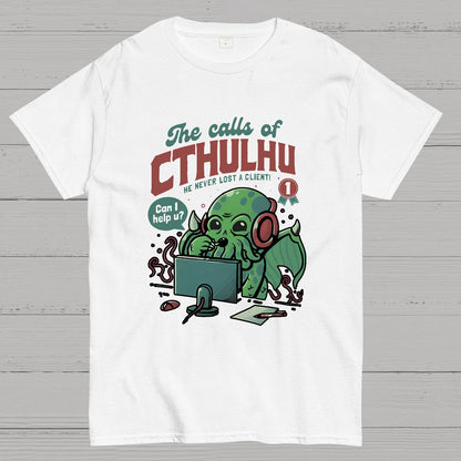 Cthulhu Customer Service Geek T-Shirt