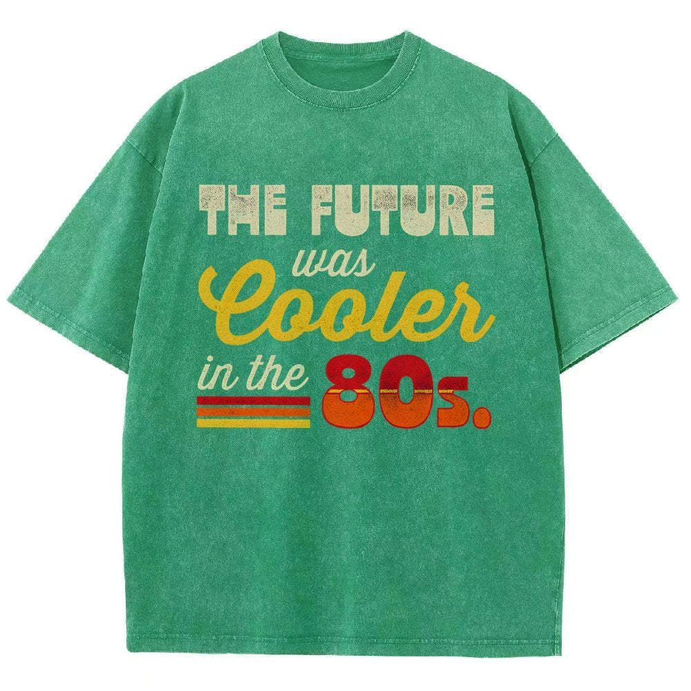 The Future Was Cooler In The Past Vintage Distressed T-shirt