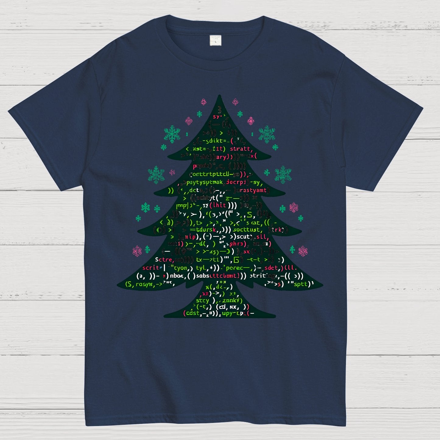 A Programmer's Christmas Tree Geek T-Shirt