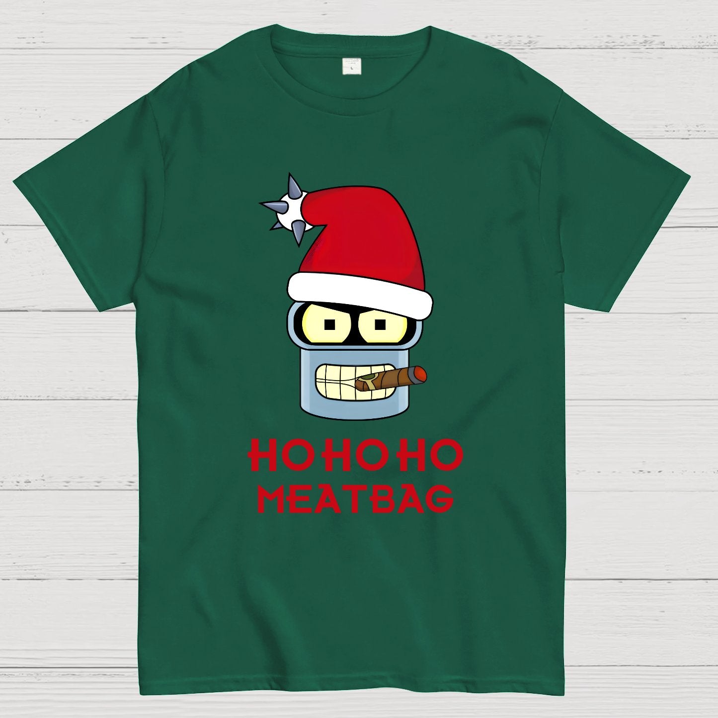 Ho-Ho-Ho！Meatbag Geek T-Shirt