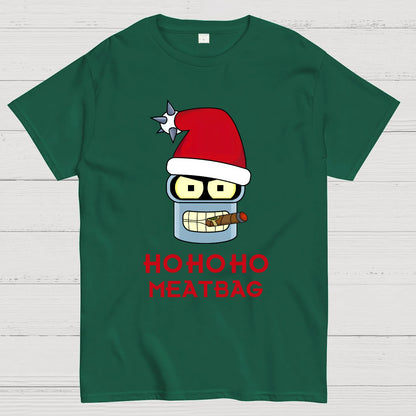Ho-Ho-Ho！Meatbag Geek T-Shirt