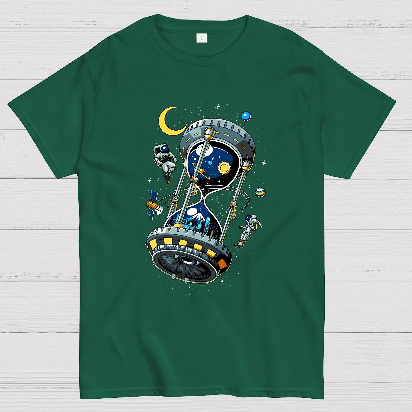 Space Hourglass Geek T-Shirt