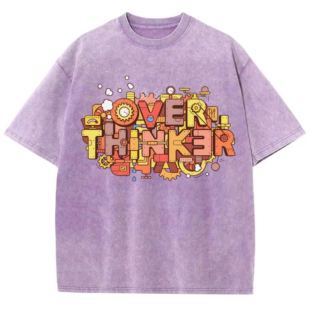 The Overthinker! Vintage Distressed T-shirt