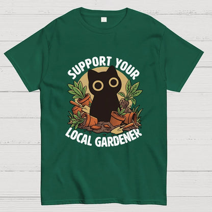 Support Your Local Gardener Geek T-Shirt