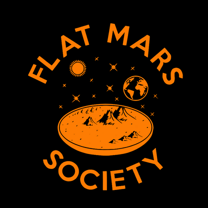 Flat Mars Washed Long Sleeve Tee