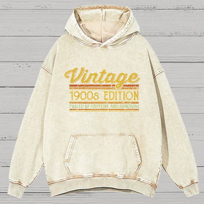 1900s Edition Vintage Distressed Hoodie