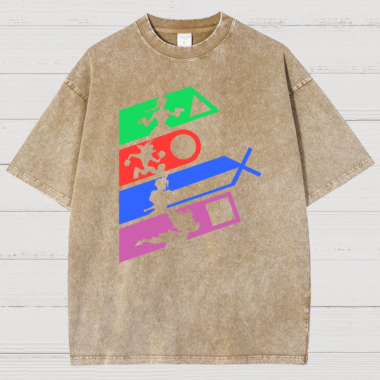 PSX Legends Game Vintage Distressed T-shirt