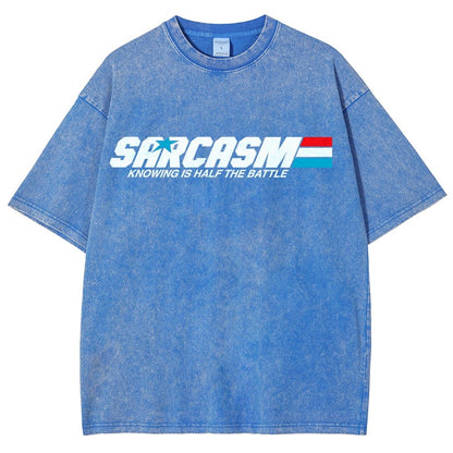 A Real Sarcastic Hero Vintage Distressed T-shirt