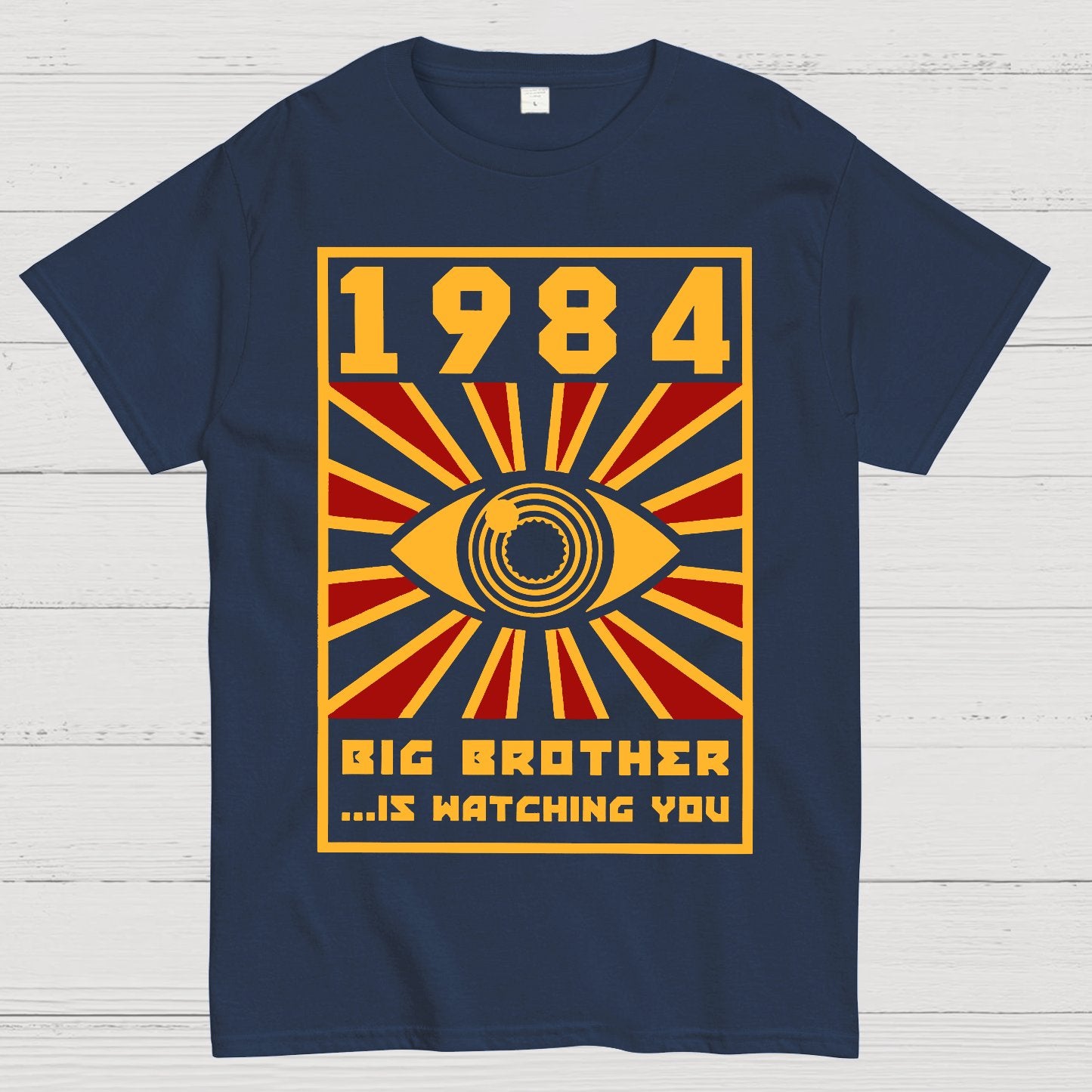 1984 Big Brother Is Watching You Geek T-Shirt
