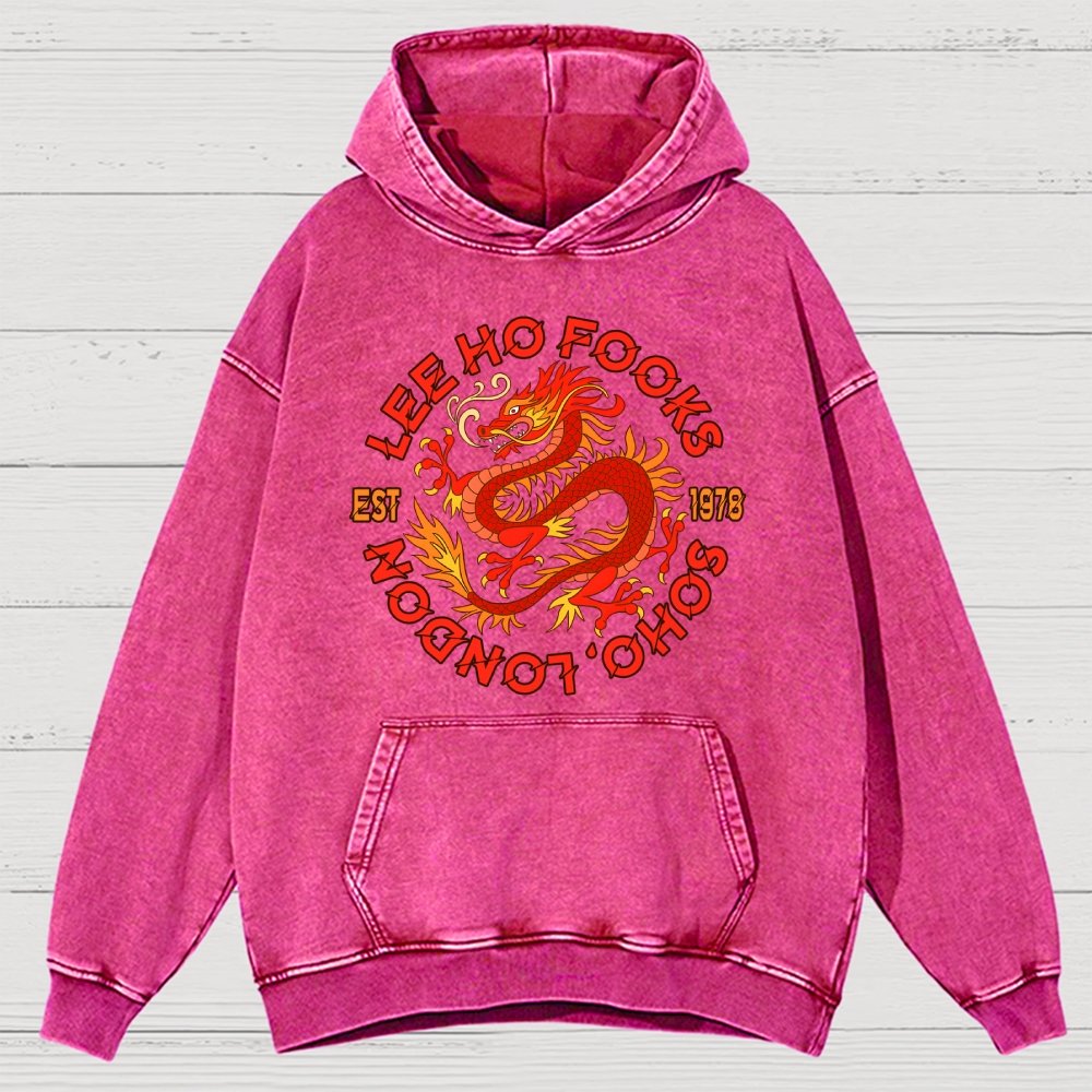 Mystery Town's (Werewolves of London)  Vintage Distressed Hoodie