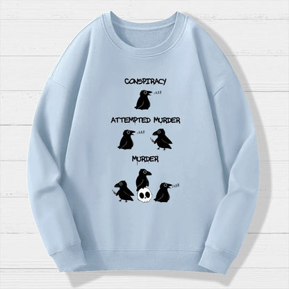From Conspiracy To Murder Geek Cotton Sweatshirt