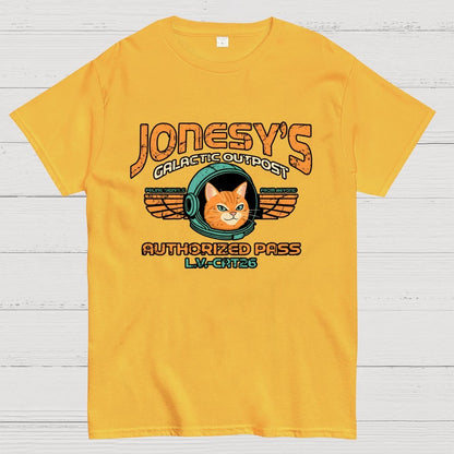 Jonesys Cosmic Hangout Geek T-Shirt