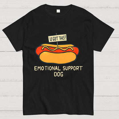 Emotional Support Dog Geek T-Shirt