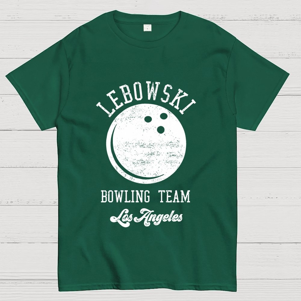 Lebowski Bowling Team Geek T-Shirt