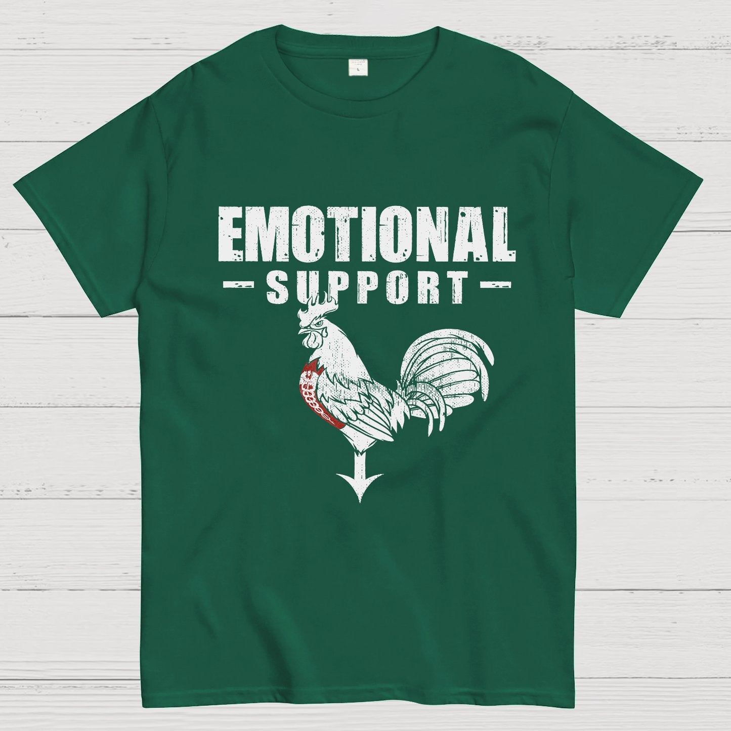 Emotional Support Cock Geeky T-Shirt