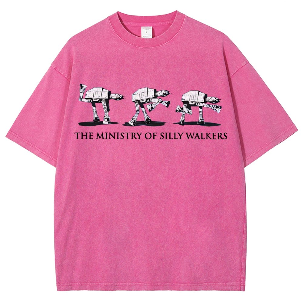 The Ministry Of Silly Walkers Vintage Distressed T-shirt