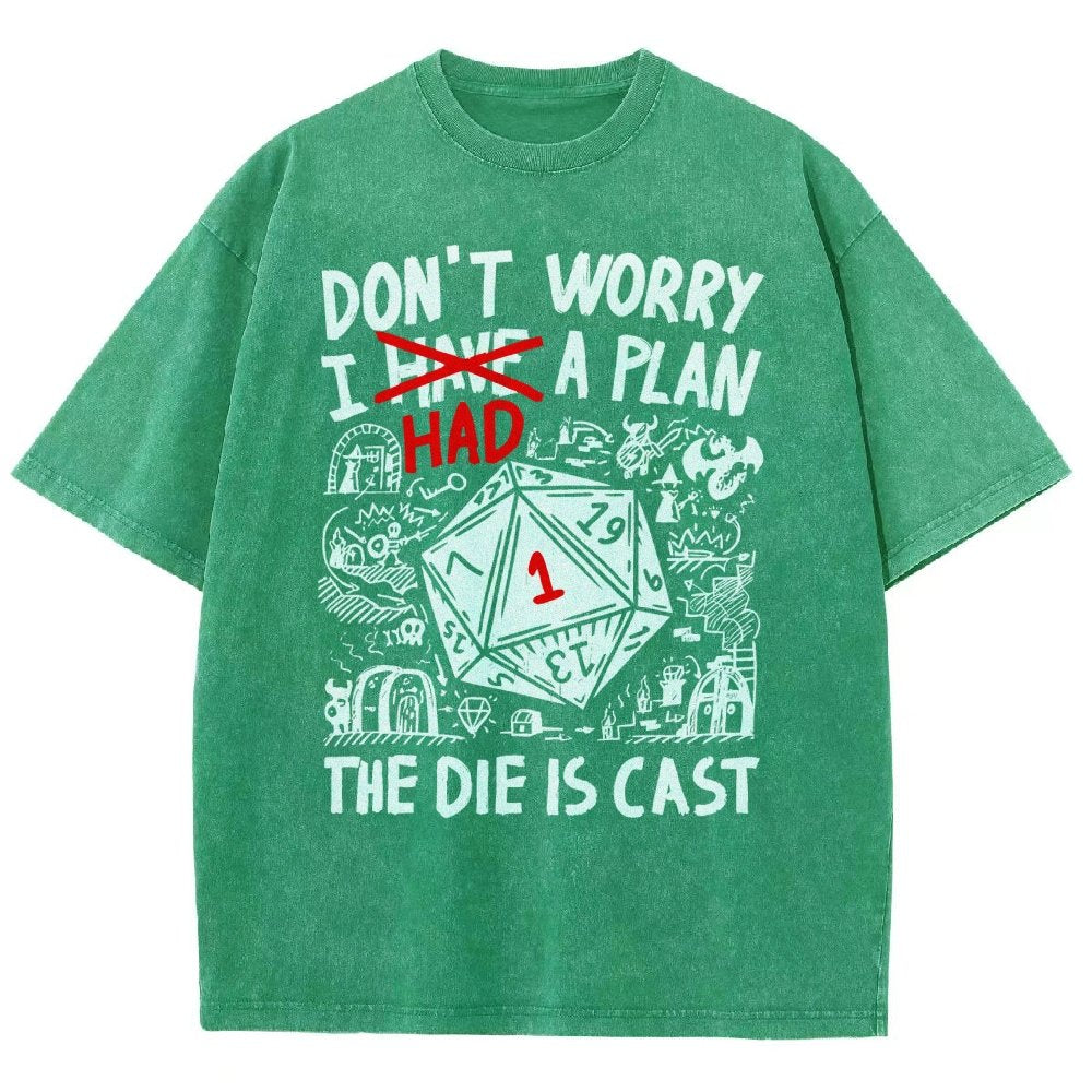 The Die Is Cast Vintage Distressed T-shirt