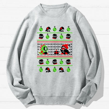 Bubble Bauble Geek Cotton Sweatshirt