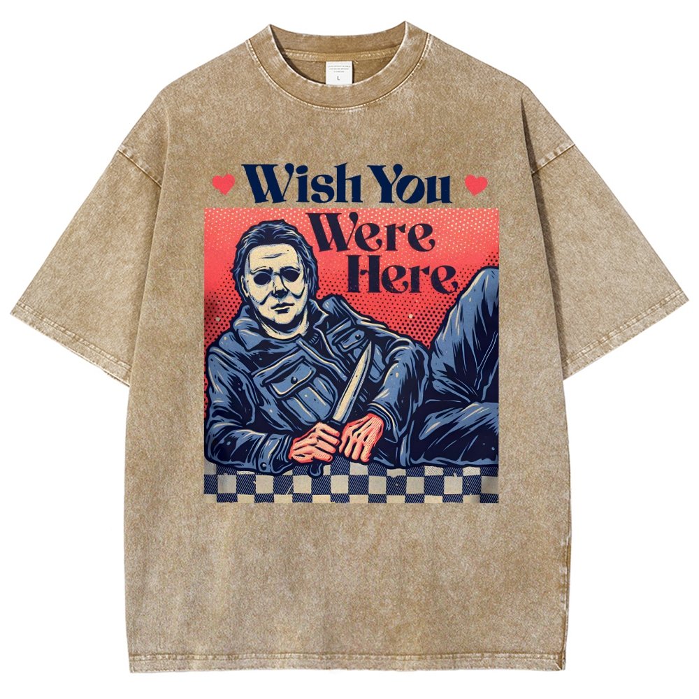 Wish You Were Here Vintage Distressed T-shirt