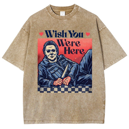 Wish You Were Here Vintage Distressed T-shirt