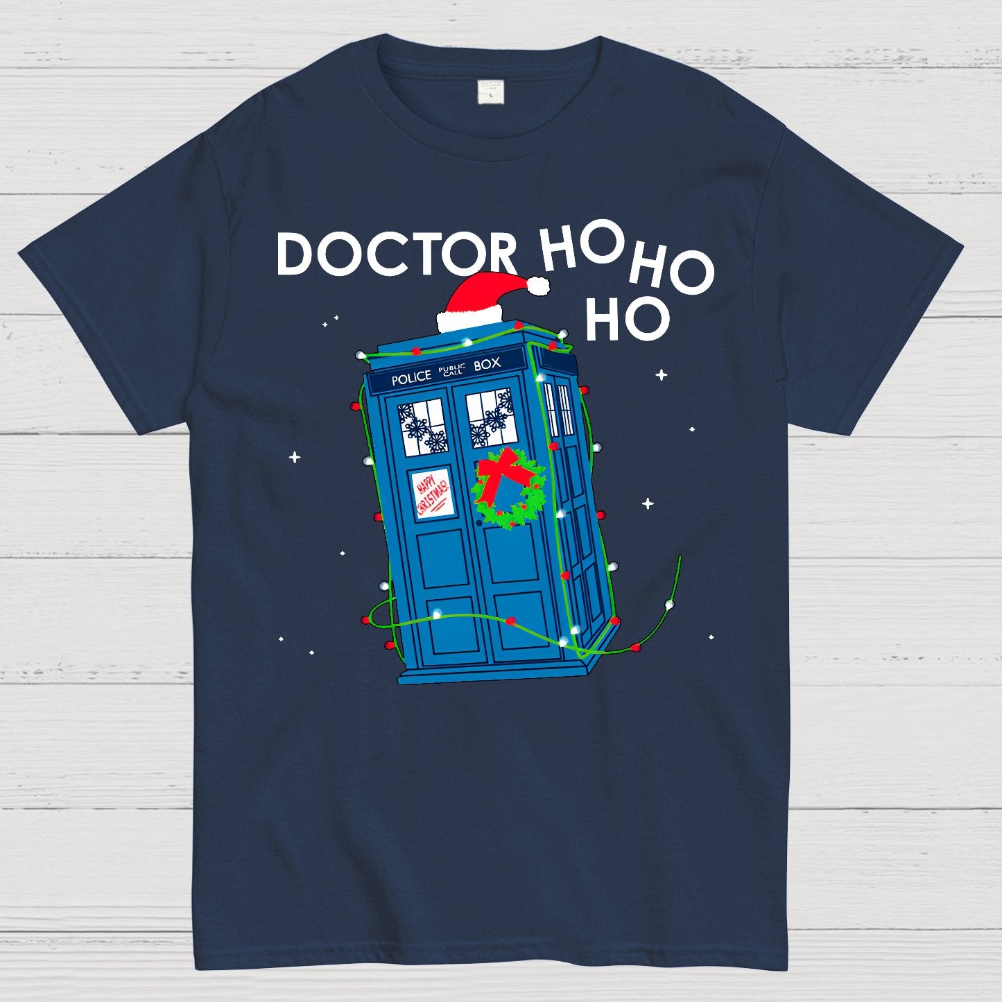 Doctor Ho Ho Ho！Christmas Geek T-Shirt