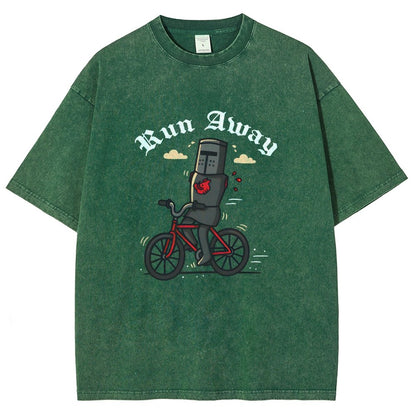Run Away Vintage Distressed T-shirt