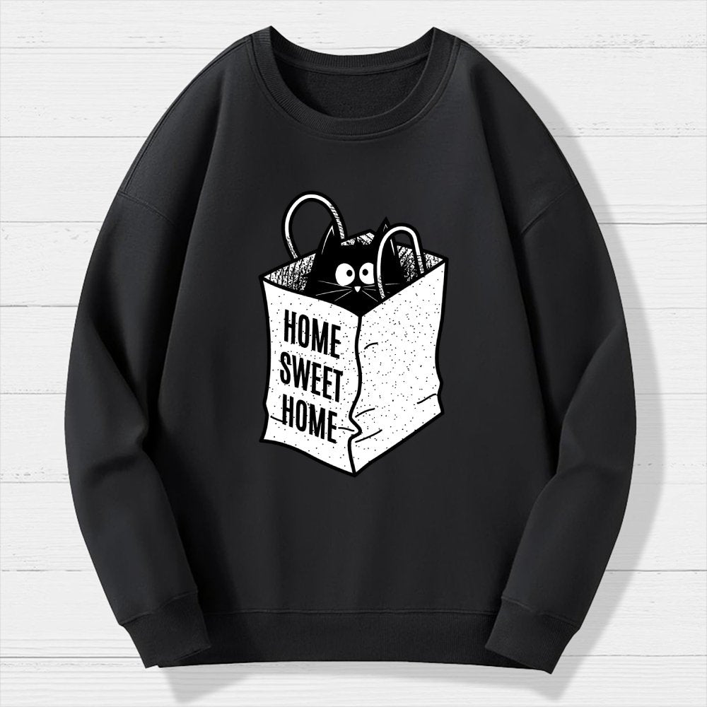 Home Sweet Home Geek Cotton Sweatshirt