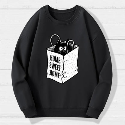 Home Sweet Home Geek Cotton Sweatshirt