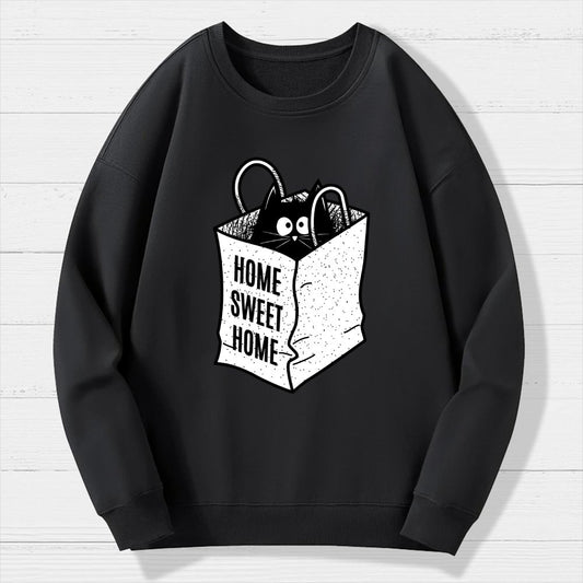 Home Sweet Home Geek Cotton Sweatshirt