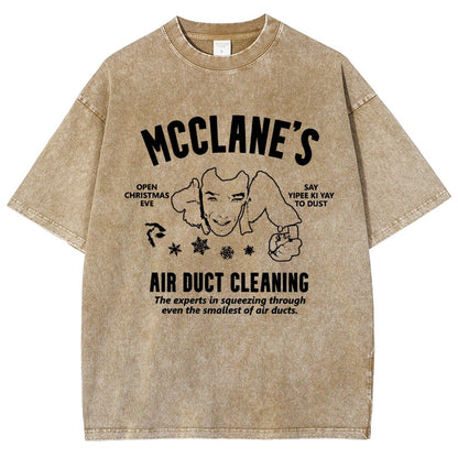 Hero's Air Duct Cleaning Vintage Distressed T-shirt