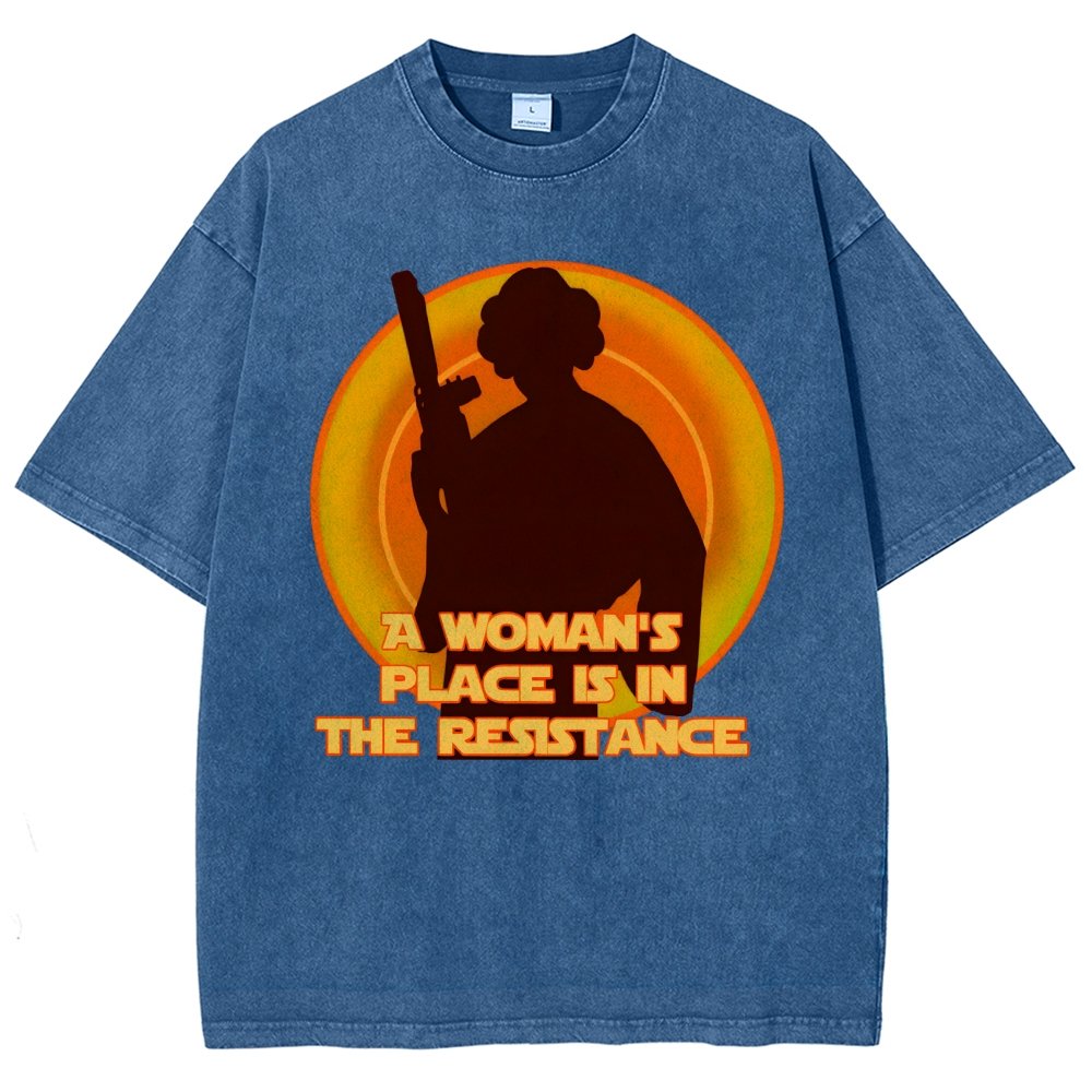The Resistance Vintage Distressed T-shirt
