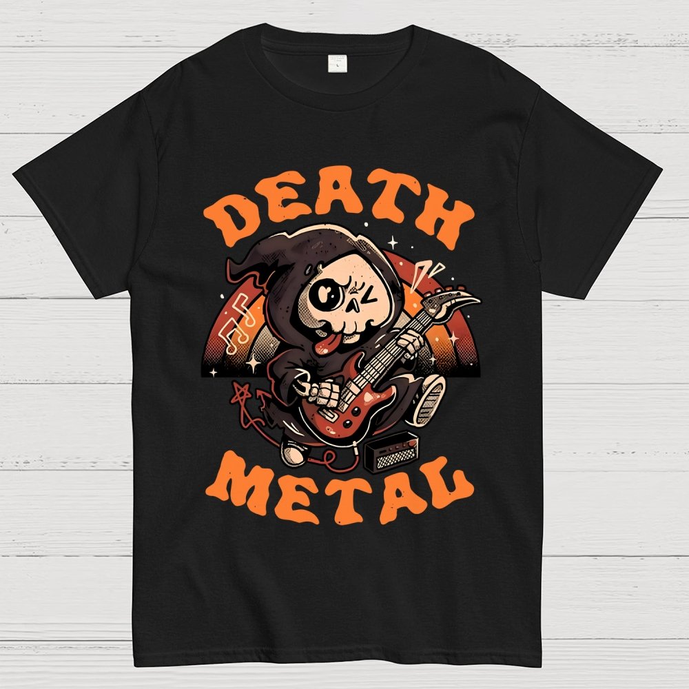 Death Metal Reaper Geek T-Shirt