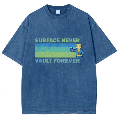 Vault Forever Vintage Distressed T-shirt