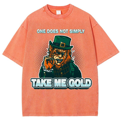 Irish Meme-St. Patrick's Day Vintage Distressed T-shirt