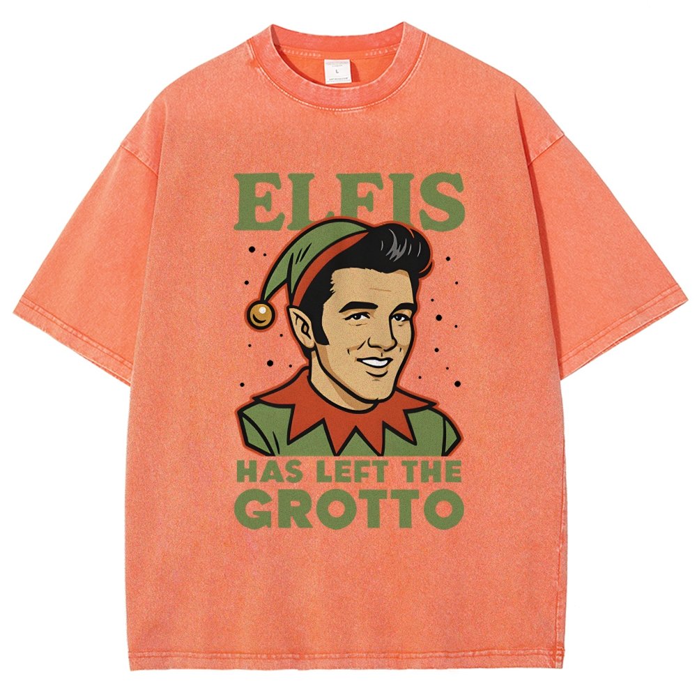 Elfis Vintage Distressed T-shirt