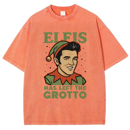 Elfis Vintage Distressed T-shirt