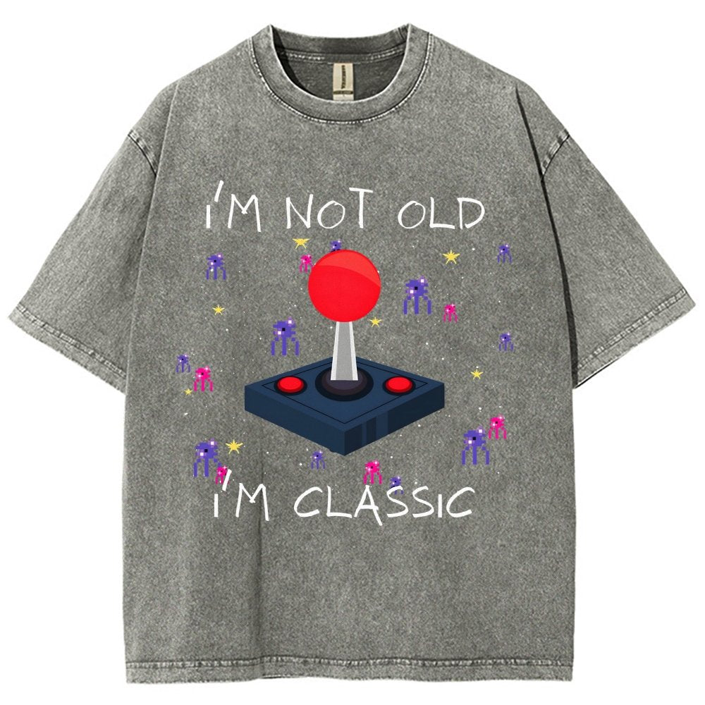 I'm Not Old I'm Classic Video Game Vintage Distressed T-shirt